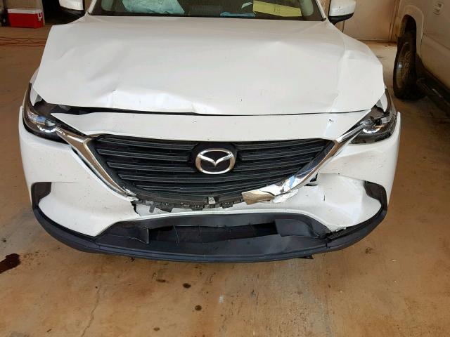 JM3TCABY7G0105388 - 2016 MAZDA CX-9 TOURI WHITE photo 7