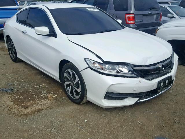 1HGCT1A39HA008382 - 2017 HONDA ACCORD LX- WHITE photo 1