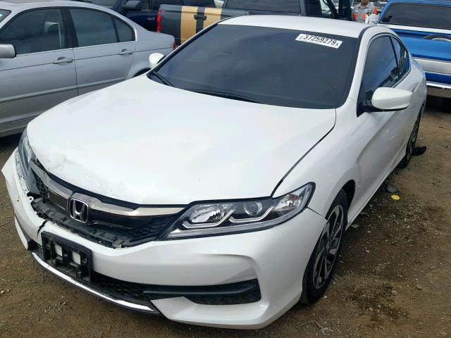 1HGCT1A39HA008382 - 2017 HONDA ACCORD LX- WHITE photo 2