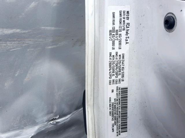 ZFBERFBT5G6B97413 - 2016 RAM PROMASTER 白色 照片 10