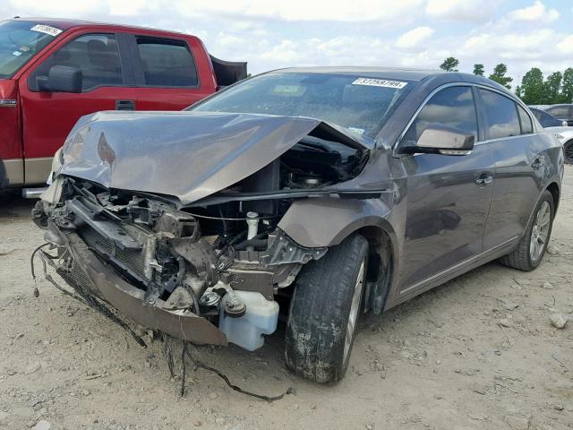 1G4GC5EDXBF185555 - 2011 BUICK LACROSSE C GRAY photo 2