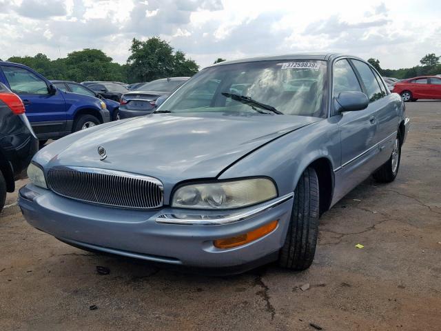 1G4CW54KX44123562 - 2004 BUICK PARK AVENU BLUE photo 2