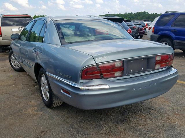 1G4CW54KX44123562 - 2004 BUICK PARK AVENU BLUE photo 3