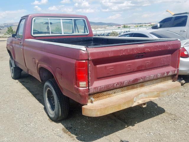 F26FRJJ0220 - 1980 FORD F-250 RED photo 3