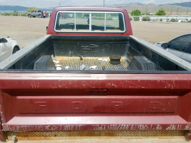 F26FRJJ0220 - 1980 FORD F-250 RED photo 6