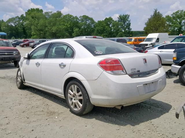 1G8ZV57B39F214787 - 2009 SATURN AURA XR WHITE photo 3