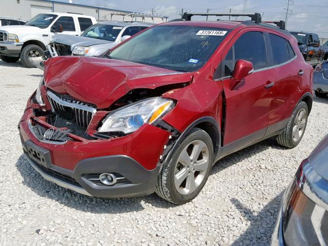 KL4CJBSB1GB516719 - 2016 BUICK ENCORE CON RED photo 2