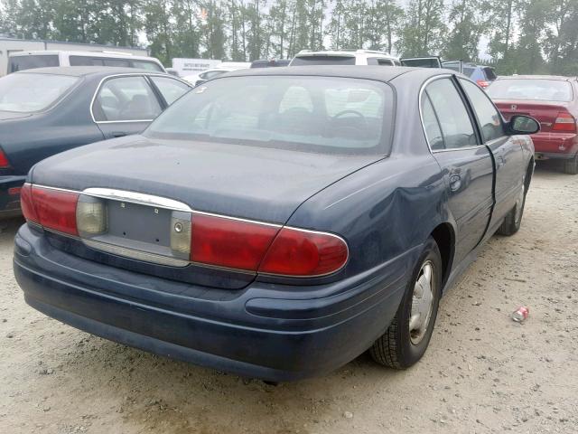 1G4HP54K4YU238926 - 2000 BUICK LESABRE CU BLUE photo 4