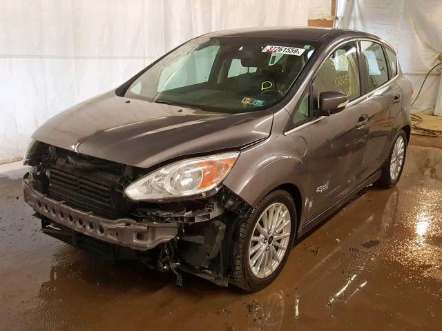 1FADP5CU9DL533175 - 2013 FORD C-MAX PREM GRAY photo 2