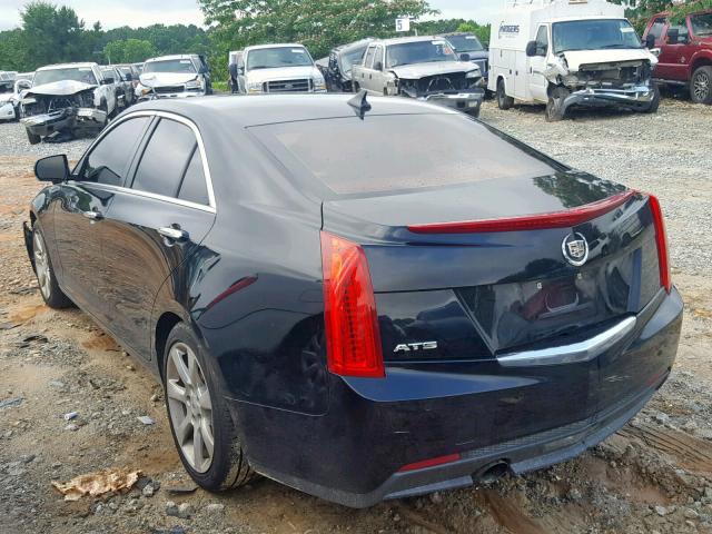 1G6AB5RA6D0154177 - 2013 CADILLAC ATS LUXURY BLACK photo 3