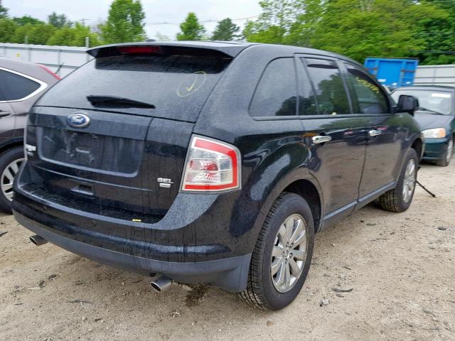 2FMDK4JC9ABB43987 - 2010 FORD EDGE SEL BLACK photo 4