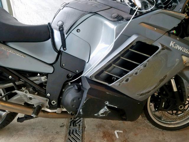 JKBZGNB1X8A006003 - 2008 KAWASAKI ZG1400 B GRAY photo 7