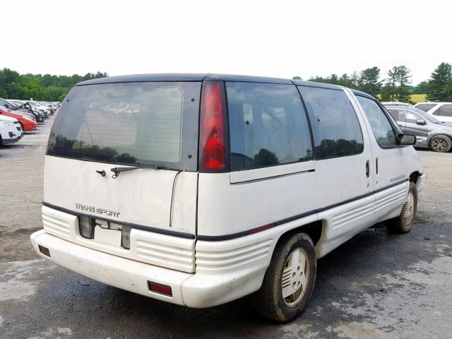 1GMCU06D8LT213630 - 1990 PONTIAC TRANS SPOR WHITE photo 4