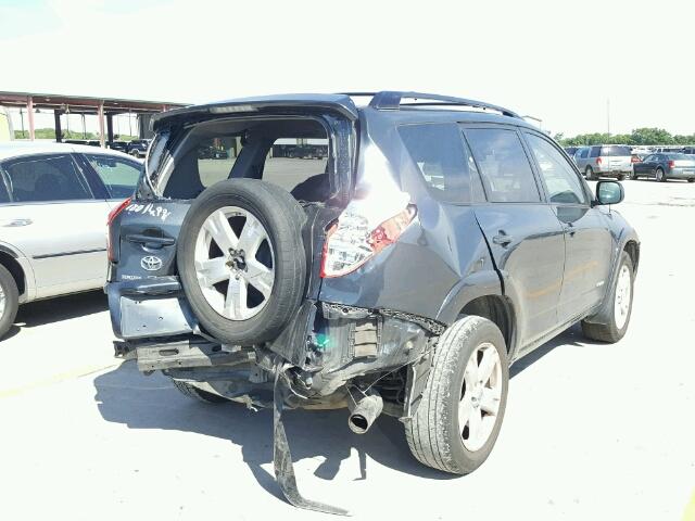 JTMZK32V366000138 - 2006 TOYOTA RAV4 SPORT GRAY photo 4