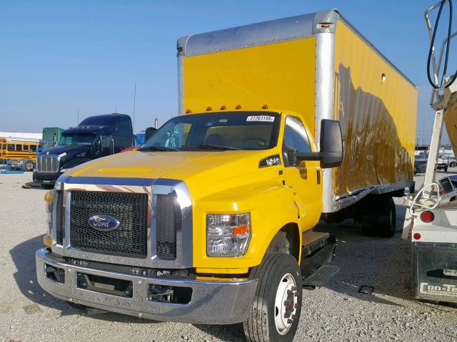 1FDNF6AY5HDB05757 - 2017 FORD F650 SUPER YELLOW photo 2