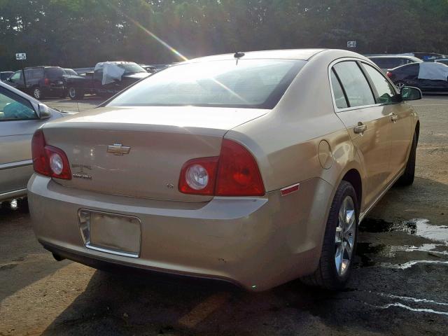 1G1ZH57BX8F166449 - 2008 CHEVROLET MALIBU 1LT ოქროსფერი ფოტო 4