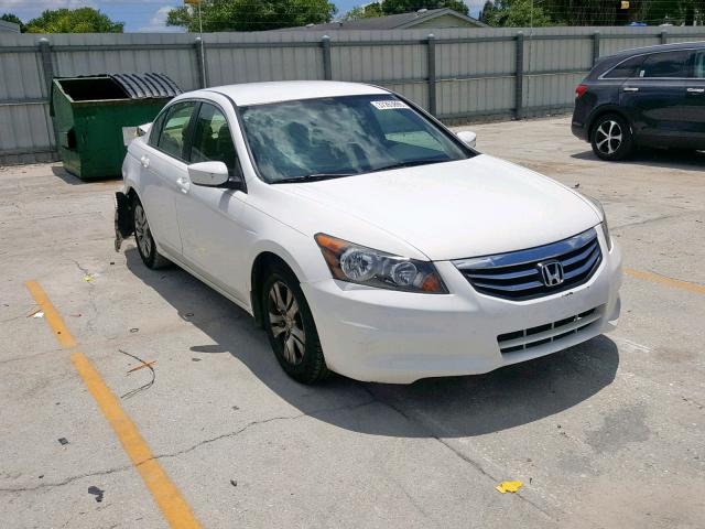 1HGCP2F42CA041101 - 2012 HONDA ACCORD LXP WHITE photo 1