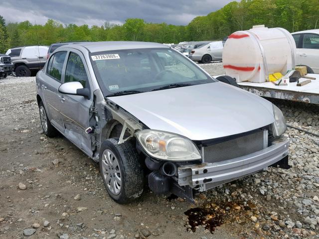 1G1AD5F52A7240595 - 2010 CHEVROLET COBALT 1LT SILVER photo 1