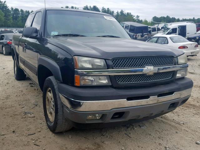 2GCEK19B351131557 - 2005 CHEVROLET SILVERADO BLACK photo 1