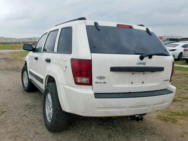 1J4HR48N15C622154 - 2005 JEEP GRAND CHER WHITE photo 3