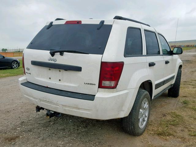 1J4HR48N15C622154 - 2005 JEEP GRAND CHER WHITE photo 4