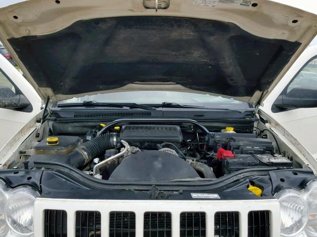 1J4HR48N15C622154 - 2005 JEEP GRAND CHER WHITE photo 7