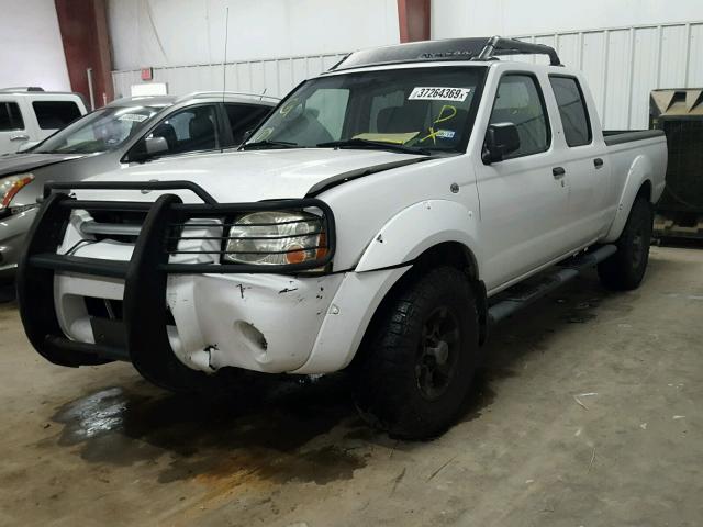 1N6ED29X83C446046 - 2003 NISSAN FRONTIER C WHITE photo 2