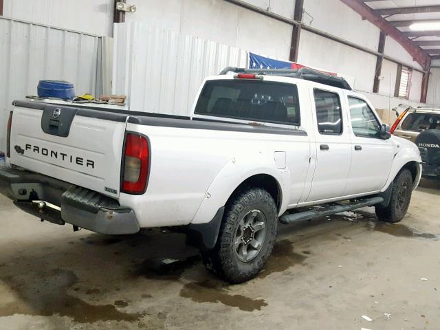 1N6ED29X83C446046 - 2003 NISSAN FRONTIER C WHITE photo 4