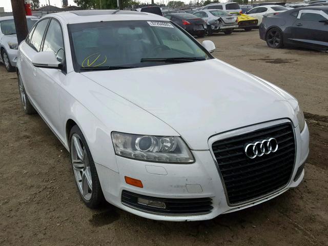 WAUEKAFB9AN058348 - 2010 AUDI A6 PREMIUM WHITE photo 1