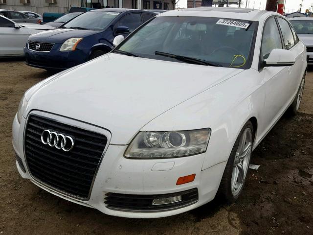 WAUEKAFB9AN058348 - 2010 AUDI A6 PREMIUM WHITE photo 2