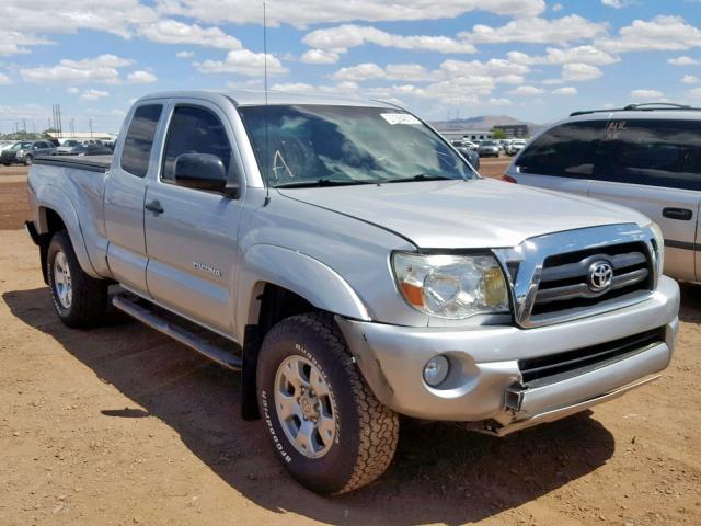 5TETU62N56Z199178 - 2006 TOYOTA TACOMA PRE SILVER photo 1