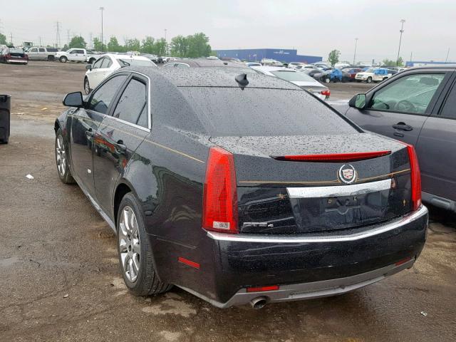 1G6DG5E52D0128604 - 2013 CADILLAC CTS LUXURY BLACK photo 3