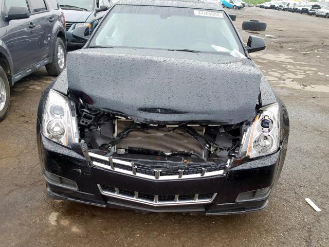 1G6DG5E52D0128604 - 2013 CADILLAC CTS LUXURY BLACK photo 7