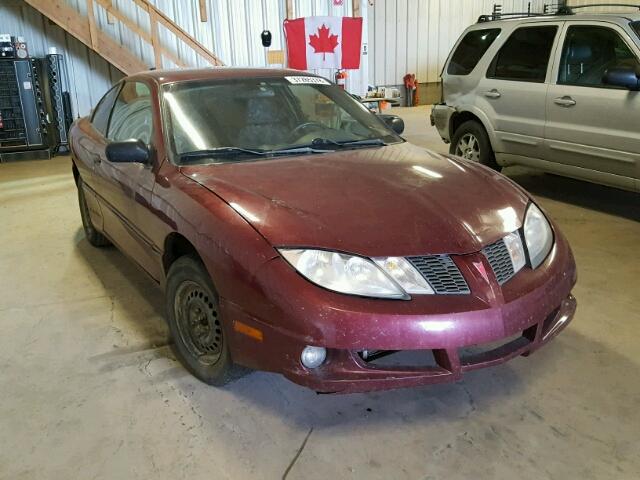 3G2JB12F03S146308 - 2003 PONTIAC SUNFIRE BURGUNDY photo 1