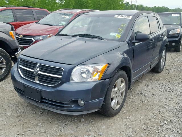 1B3HB48B57D218062 - 2007 DODGE CALIBER SX BLUE photo 2