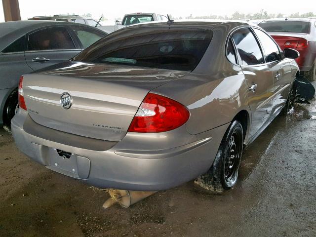 2G4WC582X61249242 - 2006 BUICK LACROSSE C GOLD photo 4