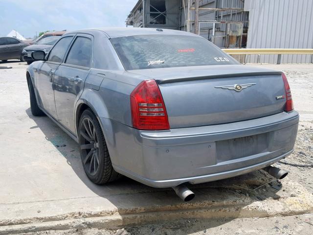 2C3LA73W36H362058 - 2006 CHRYSLER 300C SRT-8 GRAY photo 3