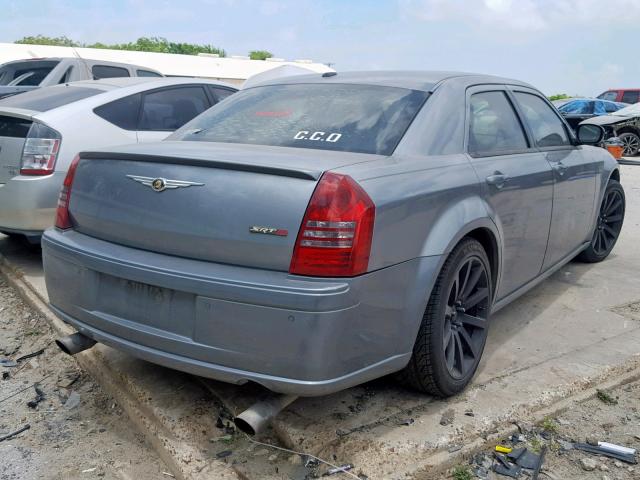 2C3LA73W36H362058 - 2006 CHRYSLER 300C SRT-8 GRAY photo 4