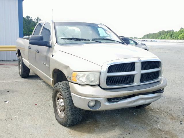 1D7KU28DX4J240825 - 2004 DODGE RAM 2500 S თაფლისფერი ფოტო 1