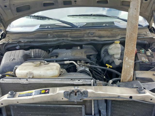 1D7KU28DX4J240825 - 2004 DODGE RAM 2500 S თაფლისფერი ფოტო 7