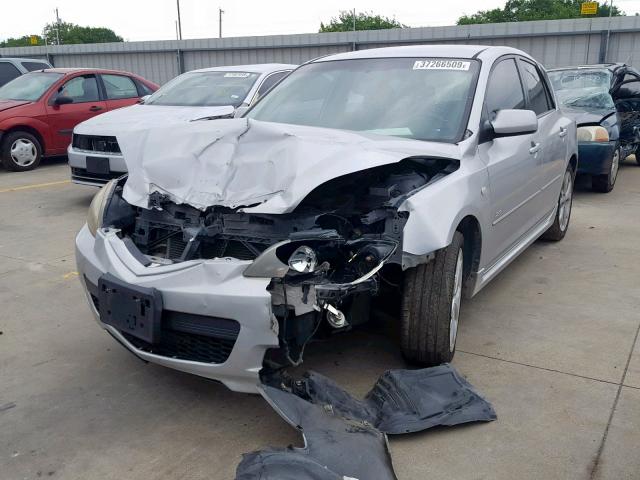 JM1BK143971601358 - 2007 MAZDA 3 HATCHBAC GRAY photo 2