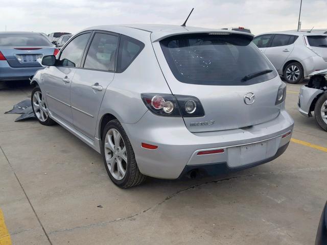 JM1BK143971601358 - 2007 MAZDA 3 HATCHBAC GRAY photo 3