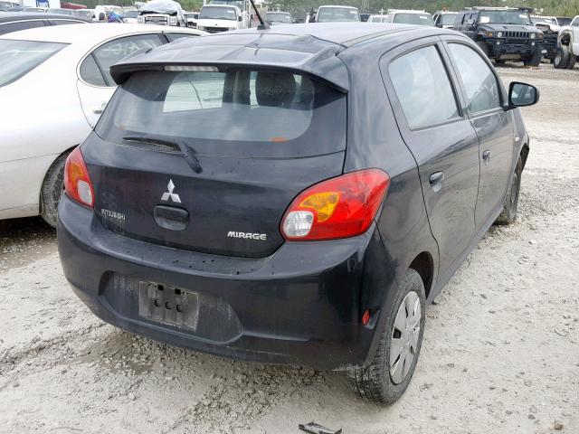 ML32A3HJ0FH050575 - 2015 MITSUBISHI MIRAGE DE BLACK photo 4