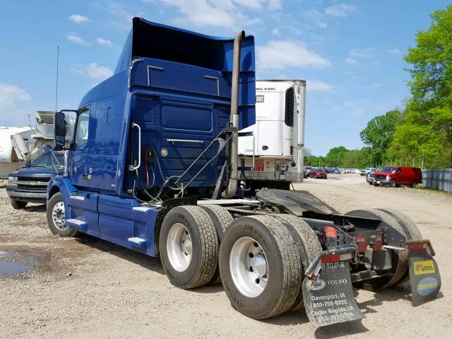 4V4NC9EH5CN543128 - 2012 VOLVO VN VNL BLUE photo 3