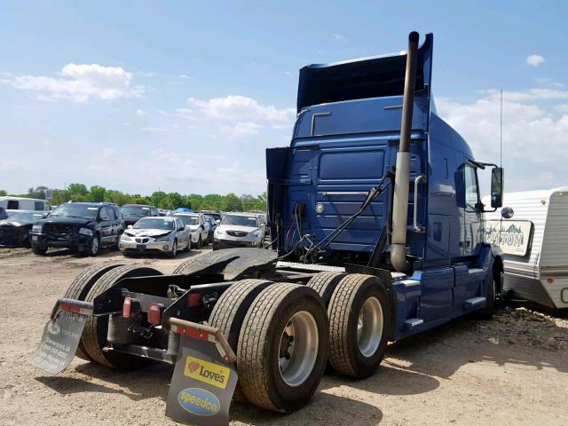 4V4NC9EH5CN543128 - 2012 VOLVO VN VNL BLUE photo 4