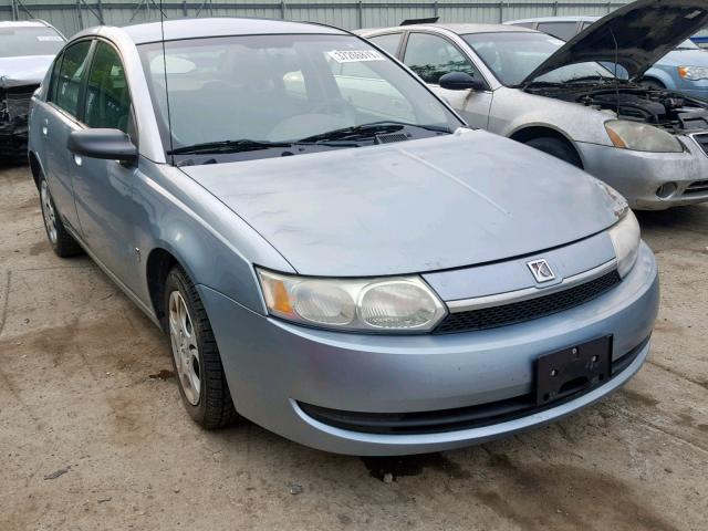 1G8AJ52F93Z104710 - 2003 SATURN ION LEVEL BLUE photo 1