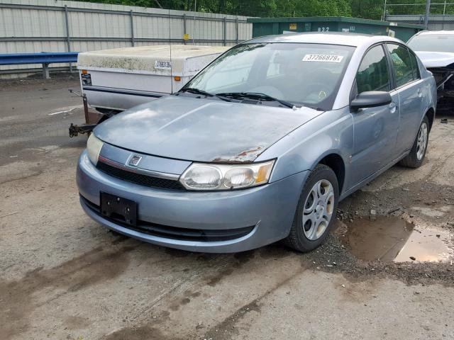 1G8AJ52F93Z104710 - 2003 SATURN ION LEVEL BLUE photo 2