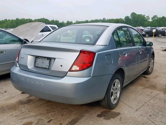 1G8AJ52F93Z104710 - 2003 SATURN ION LEVEL BLUE photo 4
