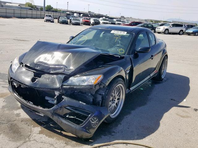 JM1FE172890401365 - 2009 MAZDA RX8 BLACK photo 2