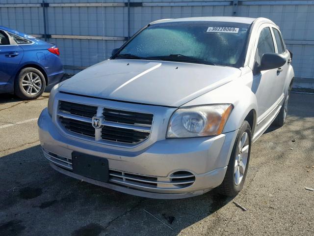 1B3HB48B17D157714 - 2007 DODGE CALIBER SX SILVER photo 2